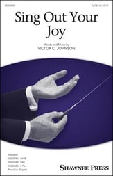 Sing Out Your Joy SATB choral sheet music cover